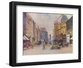 Manchester, St Anns Sq-Albert Woods-Framed Art Print