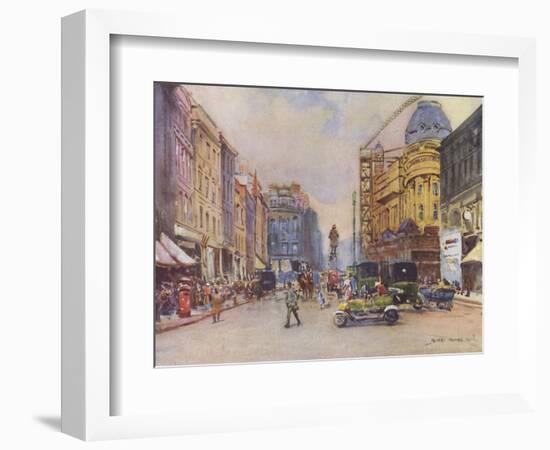 Manchester, St Anns Sq-Albert Woods-Framed Art Print