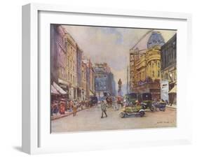 Manchester, St Anns Sq-Albert Woods-Framed Art Print