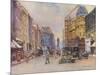 Manchester, St Anns Sq-Albert Woods-Mounted Art Print