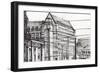 Manchester Town Hall, 2007-Vincent Alexander Booth-Framed Giclee Print