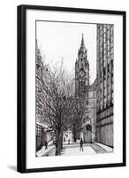 Manchester Town Hall from Deansgate, 2007-Vincent Alexander Booth-Framed Giclee Print