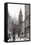 Manchester Town Hall from Deansgate, 2007-Vincent Alexander Booth-Framed Stretched Canvas