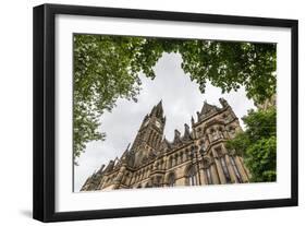 Manchester Town Hall, Manchester, England, United Kingdom, Europe-Bill Ward-Framed Photographic Print