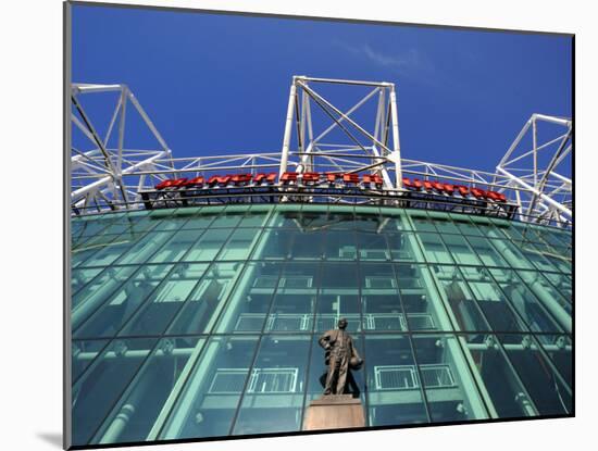 Manchester United Football Club Stadium, Old Trafford, Manchester, England, United Kingdom, Europe-Richardson Peter-Mounted Photographic Print