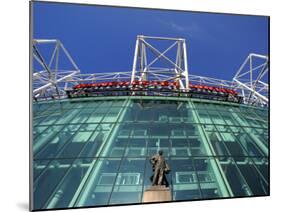 Manchester United Football Club Stadium, Old Trafford, Manchester, England, United Kingdom, Europe-Richardson Peter-Mounted Photographic Print