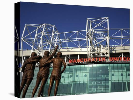 Manchester United Football Club Stadium, Old Trafford, Manchester, England, United Kingdom, Europe-Richardson Peter-Stretched Canvas