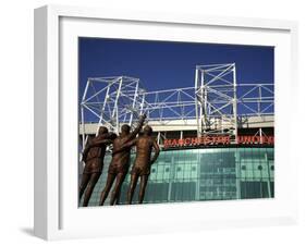 Manchester United Football Club Stadium, Old Trafford, Manchester, England, United Kingdom, Europe-Richardson Peter-Framed Photographic Print