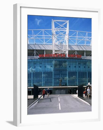 Manchester United Football Stadium, Old Trafford, Manchester, England, United Kingdom-G Richardson-Framed Photographic Print