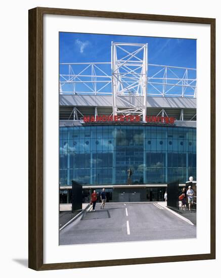 Manchester United Football Stadium, Old Trafford, Manchester, England, United Kingdom-G Richardson-Framed Photographic Print