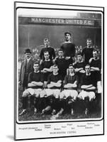 Manchester United Football Team, 1905-6 Season-null-Mounted Photographic Print