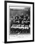 Manchester United Football Team, 1905-6 Season-null-Framed Photographic Print