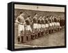 Manchester United Team before the Air Disaster at Munich-null-Framed Stretched Canvas