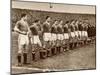 Manchester United Team before the Air Disaster at Munich-null-Mounted Photographic Print