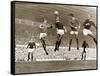 Manchester United vs. Arsenal, Football Match at Old Trafford, October 1967-null-Framed Stretched Canvas