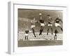 Manchester United vs. Arsenal, Football Match at Old Trafford, October 1967-null-Framed Premium Photographic Print