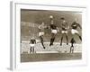 Manchester United vs. Arsenal, Football Match at Old Trafford, October 1967-null-Framed Premium Photographic Print