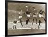 Manchester United vs. Arsenal, Football Match at Old Trafford, October 1967-null-Framed Premium Photographic Print