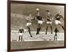 Manchester United vs. Arsenal, Football Match at Old Trafford, October 1967-null-Framed Photographic Print