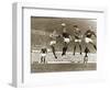 Manchester United vs. Arsenal, Football Match at Old Trafford, October 1967-null-Framed Premium Photographic Print