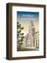 Manchester University - Dave Thompson Contemporary Travel Print-Dave Thompson-Framed Giclee Print