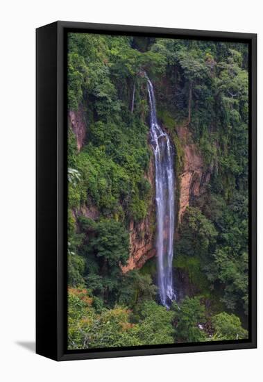 Manchewe Falls Near Livingstonia, Malawi, Africa-Michael Runkel-Framed Stretched Canvas