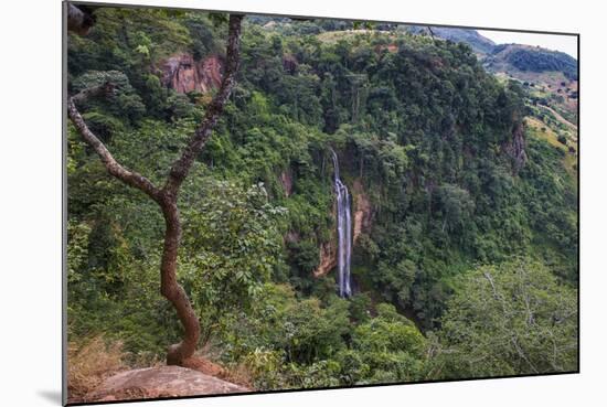 Manchewe Falls Near Livingstonia, Malawi, Africa-Michael Runkel-Mounted Photographic Print