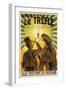 Manchon Le Trefle Poster-Charles Delaye-Framed Giclee Print