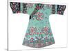 Manchu Lady's Robe, Mid 19th Century-null-Stretched Canvas