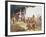 Manco Capac and Queen Mama Ocllo Gather the Savages, C.1820-null-Framed Giclee Print