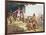 Manco Capac and Queen Mama Ocllo Gather the Savages, C.1820-null-Framed Giclee Print