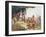 Manco Capac and Queen Mama Ocllo Gather the Savages, C.1820-null-Framed Giclee Print