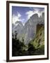 Mancorbo Canal In Picos De Europa, 1876, Spanish School-Carlos De haes-Framed Giclee Print