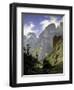 Mancorbo Canal In Picos De Europa, 1876, Spanish School-Carlos De haes-Framed Giclee Print