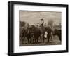 Mancos Roping-Barry Hart-Framed Art Print