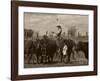 Mancos Roping-Barry Hart-Framed Art Print