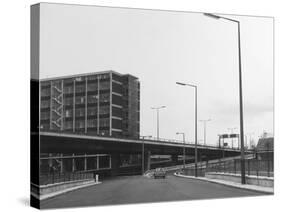 Mancunian Way Flyover-Gill Emberton-Stretched Canvas