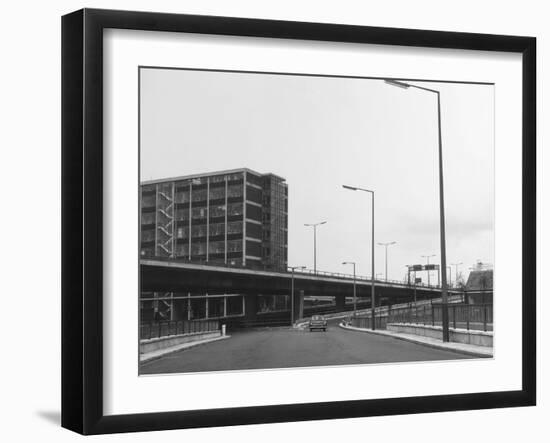 Mancunian Way Flyover-Gill Emberton-Framed Premium Photographic Print