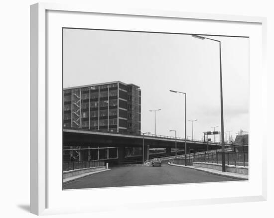 Mancunian Way Flyover-Gill Emberton-Framed Photographic Print