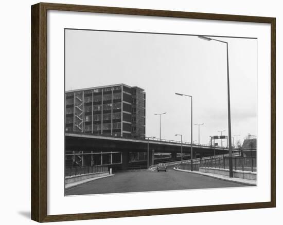 Mancunian Way Flyover-Gill Emberton-Framed Photographic Print