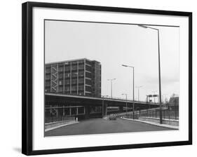 Mancunian Way Flyover-Gill Emberton-Framed Photographic Print