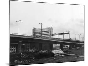 Mancunian Way Flyover-Gill Emberton-Mounted Photographic Print