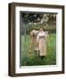 Manda Lametrie, the Farm Maid, 1887-Alfred Roll-Framed Giclee Print