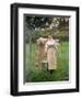 Manda Lametrie, the Farm Maid, 1887-Alfred Roll-Framed Giclee Print