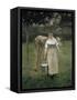 Manda Lametrie, the Farmer's Wife-Alfred Roll-Framed Stretched Canvas