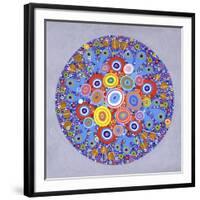 Mandala 1, 2016-David Newton-Framed Giclee Print