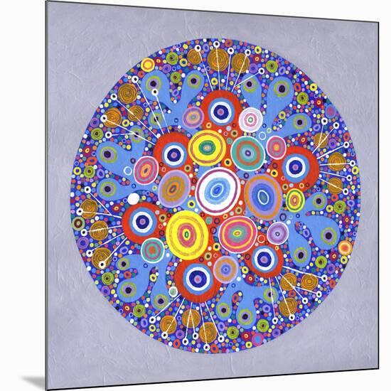 Mandala 1, 2016-David Newton-Mounted Giclee Print