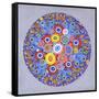 Mandala 1, 2016-David Newton-Framed Stretched Canvas