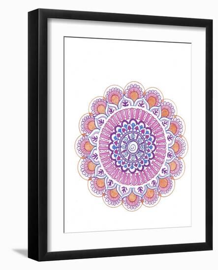 Mandala 4-Julie Goonan-Framed Giclee Print