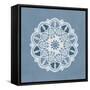 Mandala Blue 2-Kimberly Allen-Framed Stretched Canvas